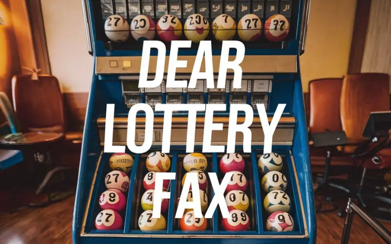 dear lottery fax