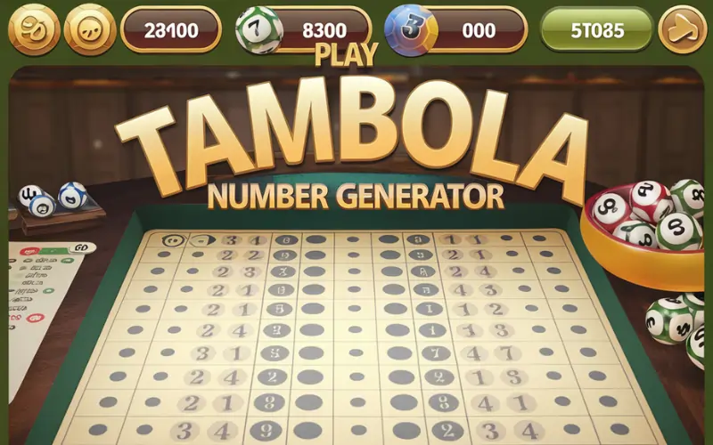 tambola number generator